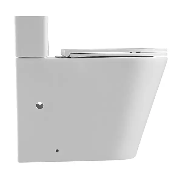 Чаша унітазу-компакту Mixxus Premium Bevel-0401-T1 Bowl 625х390х845 Tornado 1.0 без сидіння (MI8348