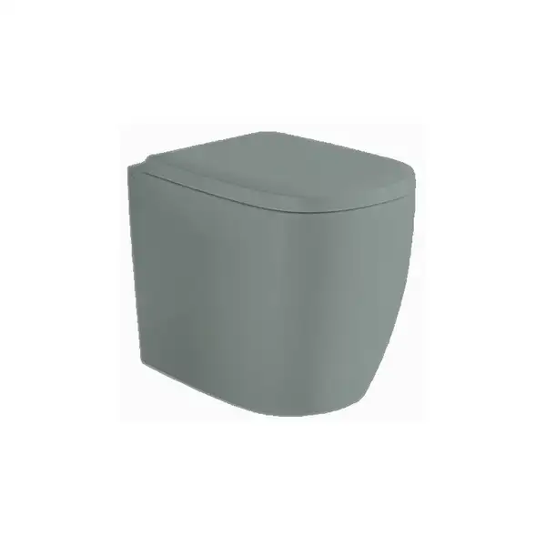 Nic-Design Унітаз для підлоги Nic Design Ovvio 37,4х53х42 см, Cemento матовий (003859047)