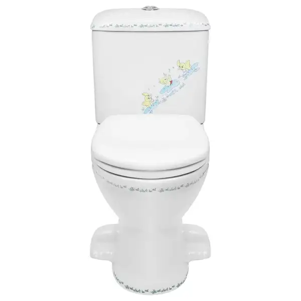 Унитаз-компакт детский Qtap Baby с сиденьем QT2322C229PEWD