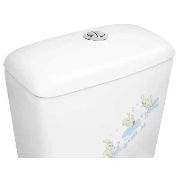 Унитаз-компакт детский Qtap Baby с сиденьем QT2322C229PEWD