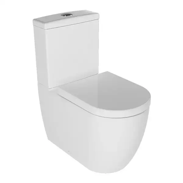 Quarter-Bath Унітаз підлоговий Quarter Bath Deep 63cm з бачком, білий (70DE06001.00.1.3.01_70DE60001.00.2)