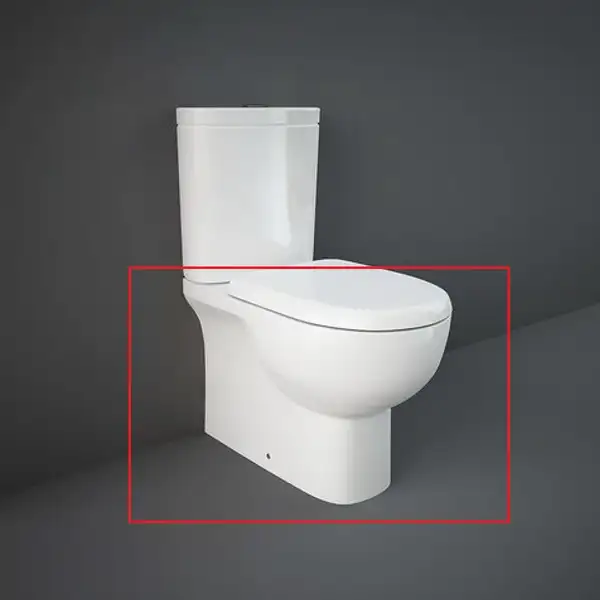Rak Ceramics Tonique Унітаз-компакт, білий глянець (TQ16AWHA)