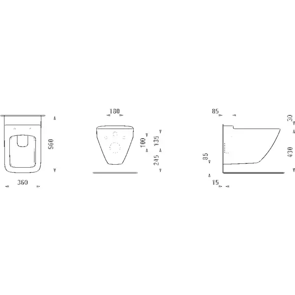Унітаз Palace H8207060000001 rimless підвісний білий Laufen ШВЕЙЦАРІЯ Унітаз Palace H8207060000001 rimless підвісний білий Laufen ШВЕЙЦАРІЯ