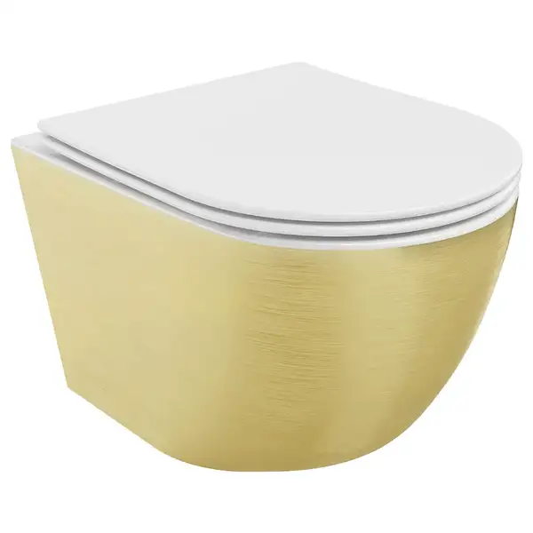 Подвесной унитаз MEXEN LENA BRUSH GOLD (MEX-30224007)