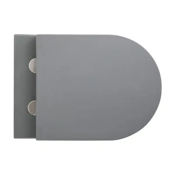 Mixxus Premium TOPPER-0303-R Унитаз подвесной, серый (MP6657)