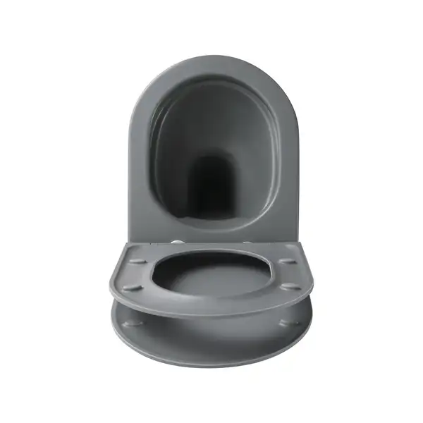 Mixxus Premium TOPPER-0303-R Унитаз подвесной, серый (MP6657)
