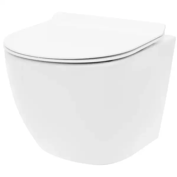 Унітаз REA Carlo Mini Tornado Rimless Slim N REA-C1259