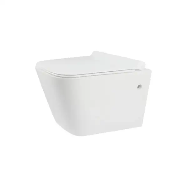 Унітаз REA Ryan Rimless Duroplast Slim REA-C7400