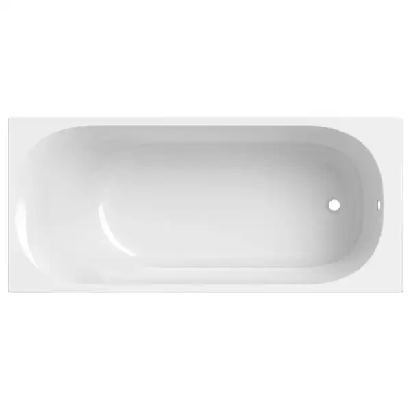 Ванна акрилова Geberit Soana, 180x80, з тонкими бортами (554.015.01.1)