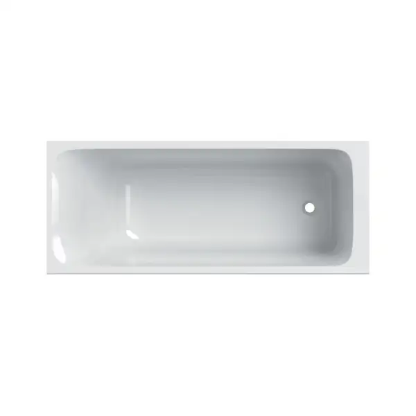 Ванна акриловая 170 х 70 х h46,5 см Geberit Tawa, slim rim в комплекте с ножками 554.120.01.1