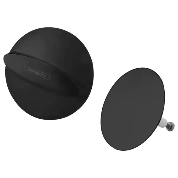 Злив-перелив Hansgrohe Flexaplus для ванни в комплекті із зовнішньою частиною (колір - чорний матовий) 58185670+58140180 Злив-перелив Hansgrohe Flexaplus для ванни в комплекті із зовнішньою частиною (колір - чорний матовий) 58185670+58140180