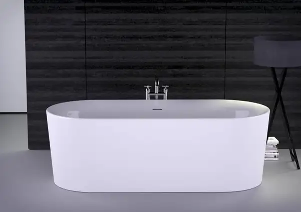 Ванна акриловая, отдельностоящая, с установленной системой Knief Fresh 180 x 80 см, со сливом-переливом (0100-230-06+0100-091-06) фото 2 Aquada.com.ua