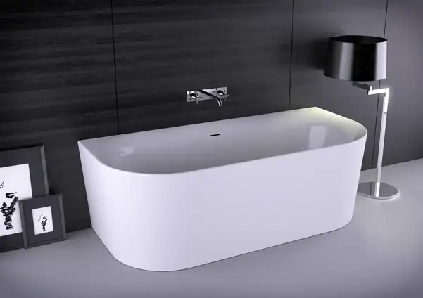 Ванна акриловая, пристенная, с установленной системой Knief Fresh Wall 180 x 80 см, со сливом-переливом (0100-231-06+0100-091-06) фото 2 Aquada.com.ua