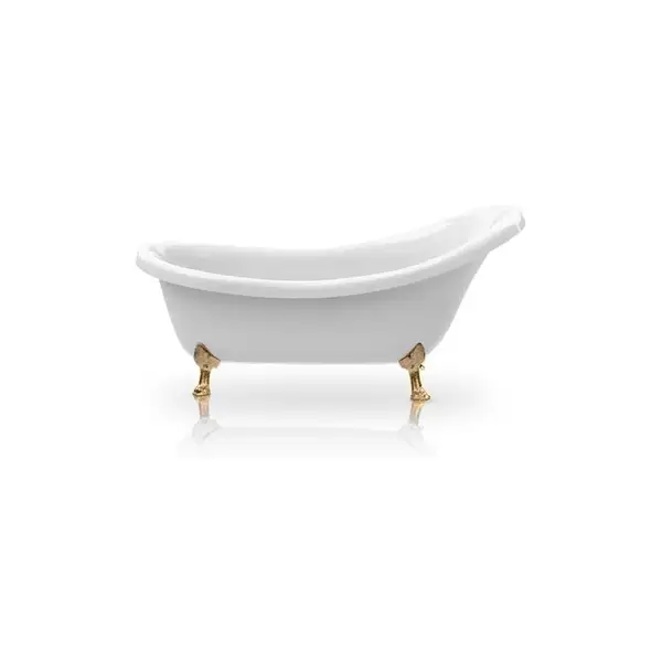Ванна акрилова Knief Victorian з бронзовими ніжками, 174,5х83 (010006110/010009110) (010006110_010009110)