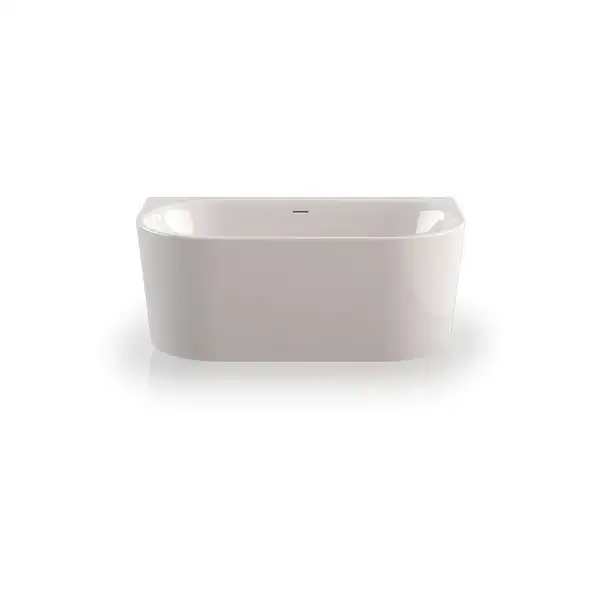 Ванна акрилова Knief FRESH WALL XS 155x80, пристінна, без г/м щілинний перелив, білий глянсовий (0100235/010009106S) (0100235_010009106S)