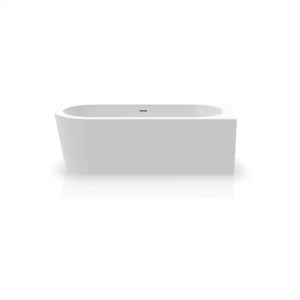 Ванна акрилова Knief Wall Corner Left з щілинним переливом, 180x80 (0100277CL / 010009106S) (0100277CL_010009106S)