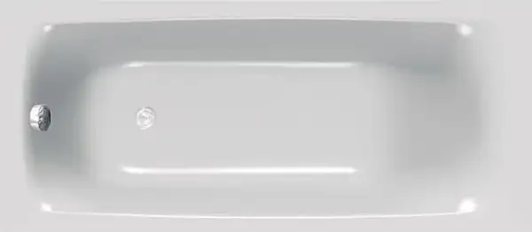 Kolpa San Evelin Ванна акрилова 170x75, біла (593070)