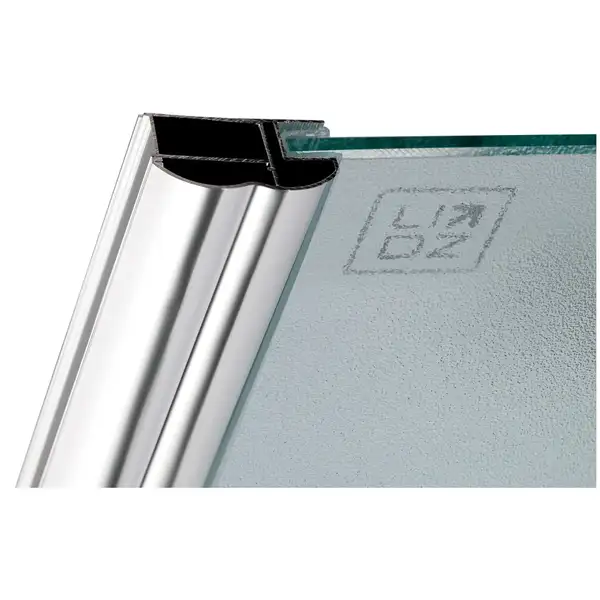 Штора на ванну Lidz Brama SS120x140L.CRM.FR стекло Frost 6 мм, левая (LBSS120140LCRMFR)