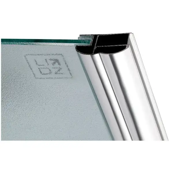 Штора на ванну Lidz Brama SS120x140R.CRM.FR стекло Frost 6 мм, правая (LBSS120140RCRMFR)