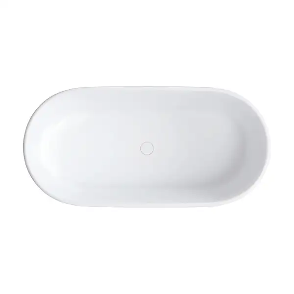 ванна кам'яна Omnires Classica 160x79 овальна white (CLASSICAWWBP)