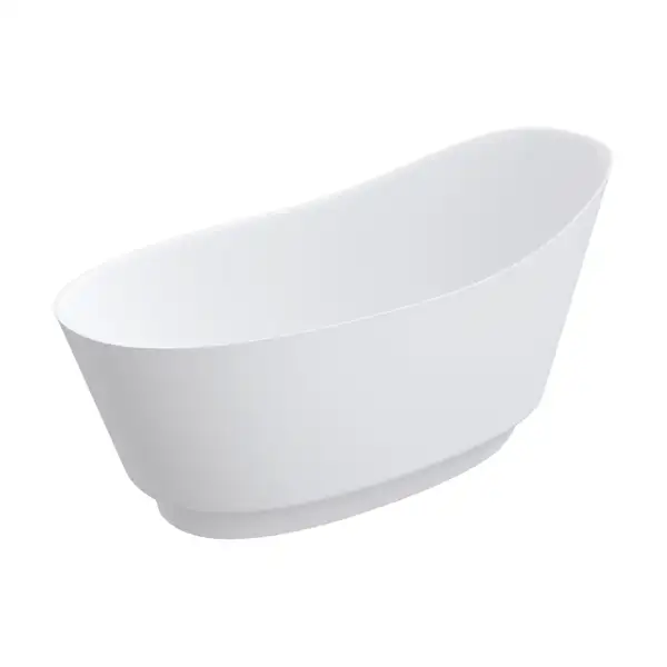 ванна кам'яна Omnires Neo 158x72 овальна white (NEO158SWWBM)