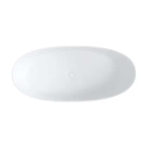 ванна кам'яна Omnires Neo 158x72 овальна white (NEO158SWWBM)