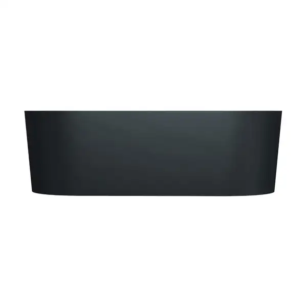 ванна кам'яна Omnires Ovo 160x75 овальна black lava (OVOWWBLV)