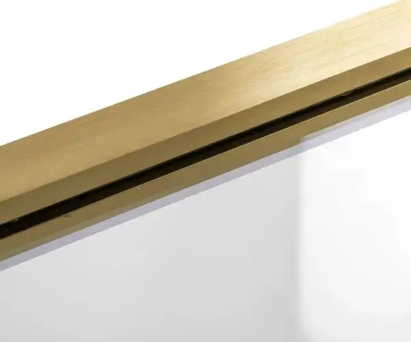 Шторка для ванны REA ELEGANT BRUSHED GOLD 70 постоянная (REA-W6600)