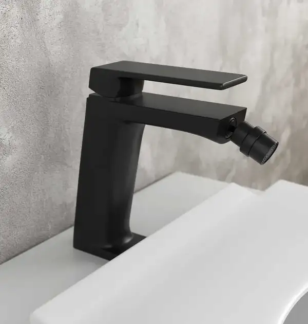 Corsan Trino Black Смеситель для биде, черный (CMB7131BL)