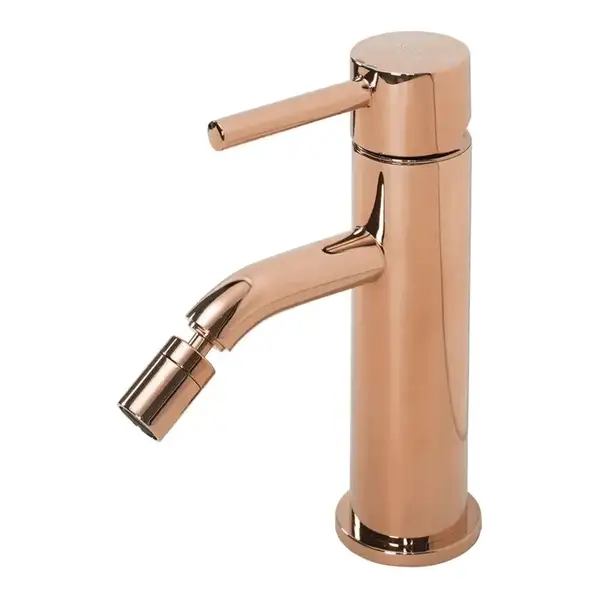 Смеситель для биде REA LUNGO ROSE GOLD розовое золото (REA-B4700)