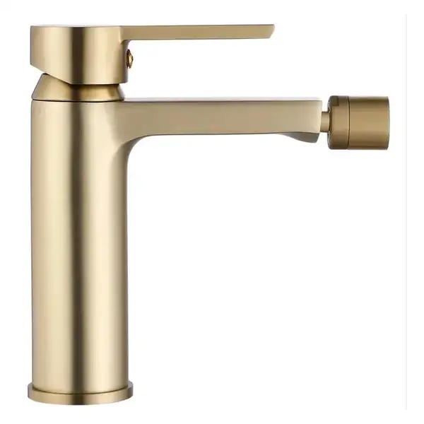 Смеситель для биде REA ARGUS BRUSHED GOLD матовое золото (REA-B6411)