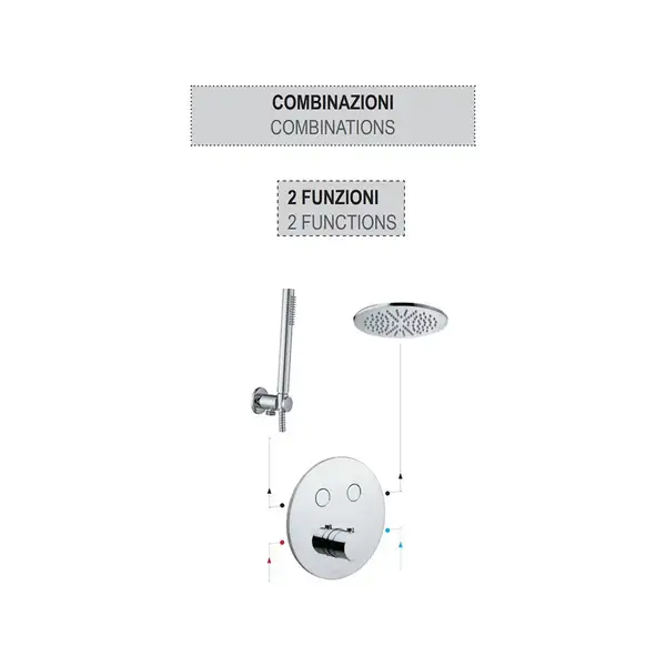 Paffoni Compact Box Термостат для душу, матове медове золото (CPT018HGSP) Paffoni Compact Box Термостат для душу, матове медове золото (CPT018HGSP)