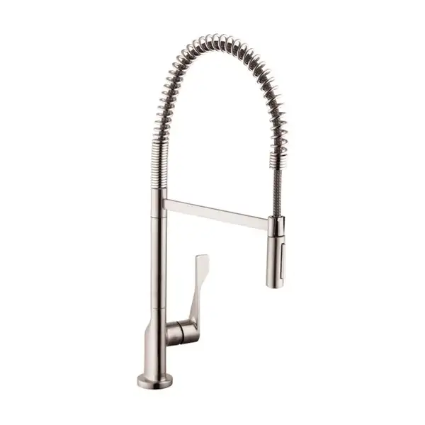 Змішувач для кухні Axor Citterio 230 Semi-Pro, Stainless Steel (39840800)