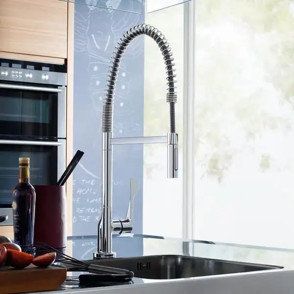 Змішувач для кухні Axor Citterio 230 Semi-Pro, Stainless Steel (39840800)
