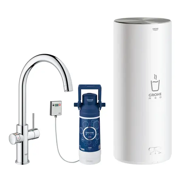 Кухонний змішувач з бойлером L-size GROHE Red Duo (30079001) Кухонний змішувач з бойлером L-size GROHE Red Duo (30079001)