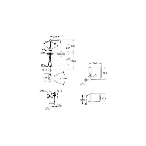 Cмеситель для кухни Grohe Red Duo (цвет - хром) (30145000) фото 5 Aquada.com.ua Cмеситель для кухни Grohe Red Duo (цвет - хром) (30145000) фото 5 Aquada.com.ua