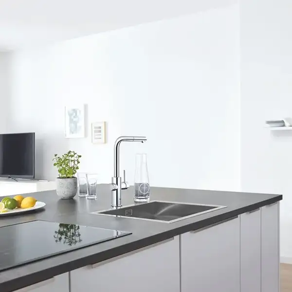 Система фільтрів для питної води зі змішувачем Grohe Blue Home Connected (31539000) Система фільтрів для питної води зі змішувачем Grohe Blue Home Connected (31539000)