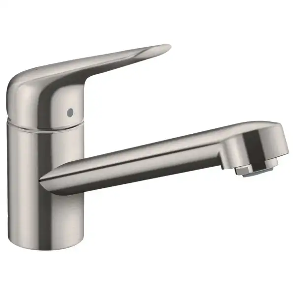 Кухонный смеситель 100, 1jet Hansgrohe Focus M42 (цвет - сталь) 71808800