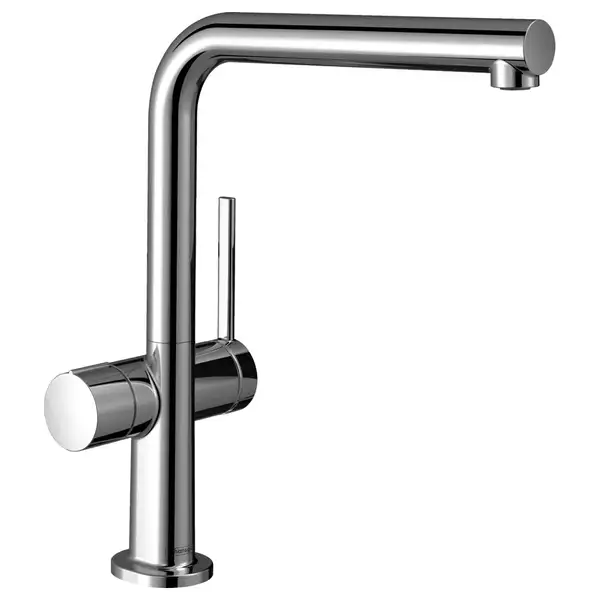 Кухонный смеситель с запорным вентилем, 1jet Hansgrohe Talis M54 (цвет - хром) 72827000