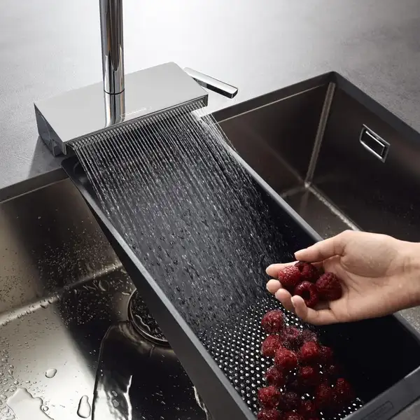 Змішувач для кухні Hansgrohe Aquno Select M81 250 2jet (колір - хром), з витяжним душем  73836000