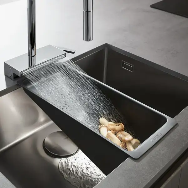 Змішувач для кухні Hansgrohe Aquno Select M81 250 2jet (колір - хром), з витяжним душем  73836000
