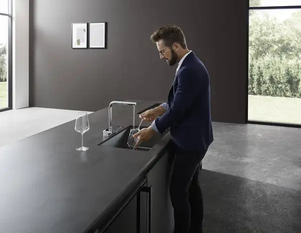 Змішувач для кухні Hansgrohe Aquno Select M81 250 2jet (колір - хром), з витяжним душем  73836000