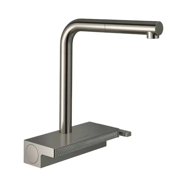 Змішувач для кухні Hansgrohe Aquno Select M81 250 2jet (колір - сталь), з витяжним душем  73836800