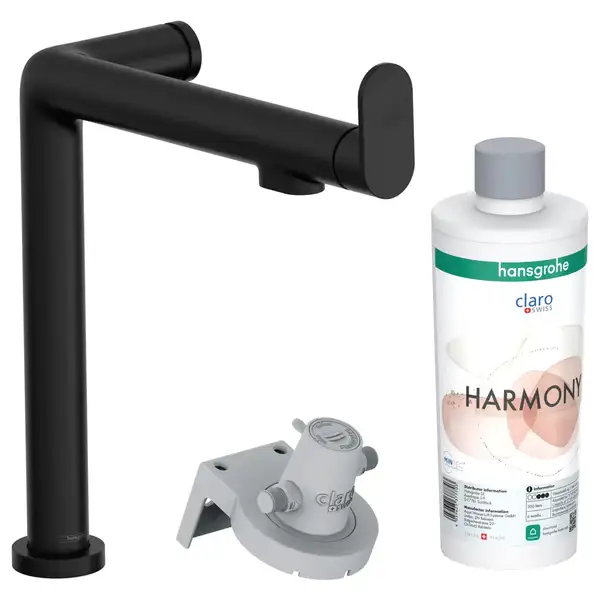 Hansgrohe Aqittura M91 Смеситель для кухни, черный матовый (76802670)