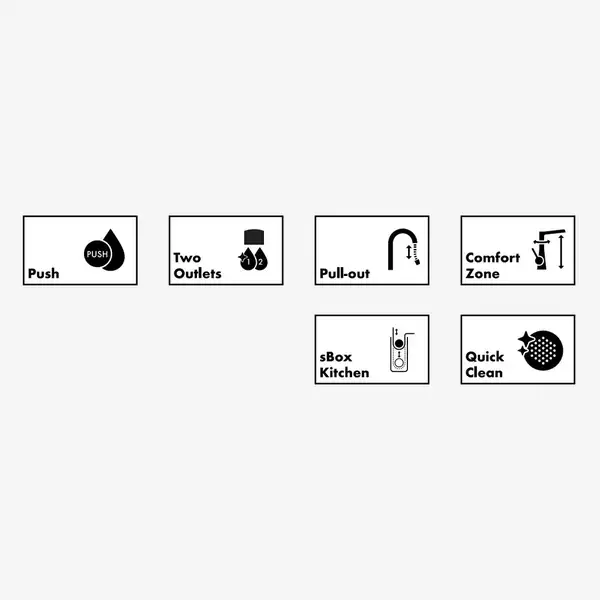 Hansgrohe Aqittura M91 Змішувач для кухні, сталь (76826800) Hansgrohe Aqittura M91 Змішувач для кухні, сталь (76826800)
