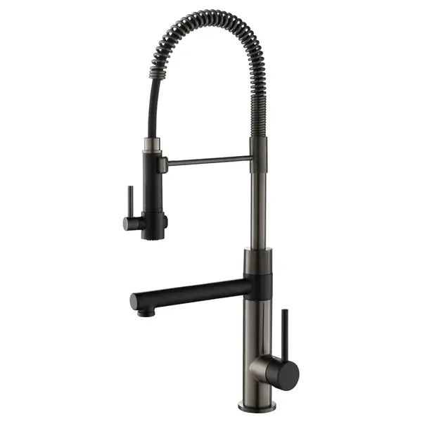 Kraus Artec Pro Змішувач кухонний, матовий чорний (KPF-1603MBSB) Kraus Artec Pro Змішувач кухонний, матовий чорний (KPF-1603MBSB)