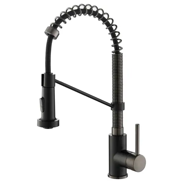 Kraus KPF-1610 Змішувач кухонний, матовий чорний (KPF-1610MBSB) Kraus KPF-1610 Змішувач кухонний, матовий чорний (KPF-1610MBSB)