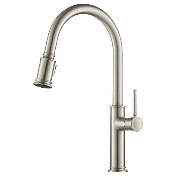 Kraus Sellette KPF-1680 Змішувач кухонний, нержавіюча сталь (KPF-1680SFS) Kraus Sellette KPF-1680 Змішувач кухонний, нержавіюча сталь (KPF-1680SFS)