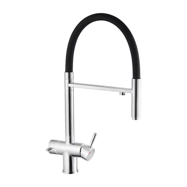 Kroner Klassisch Смеситель для кухни с фильтром, черный (ESG03815BLK) (Klassisch-ESG03815BLK) Kroner Klassisch Смеситель для кухни с фильтром, черный (ESG03815BLK) (Klassisch-ESG03815BLK)