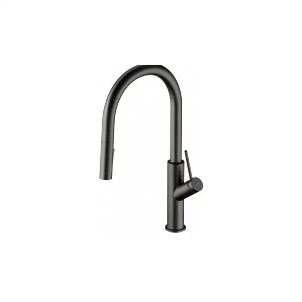 смеситель для кухни Omnires Bend graphite (BE6455GR) смеситель для кухни Omnires Bend graphite (BE6455GR)
